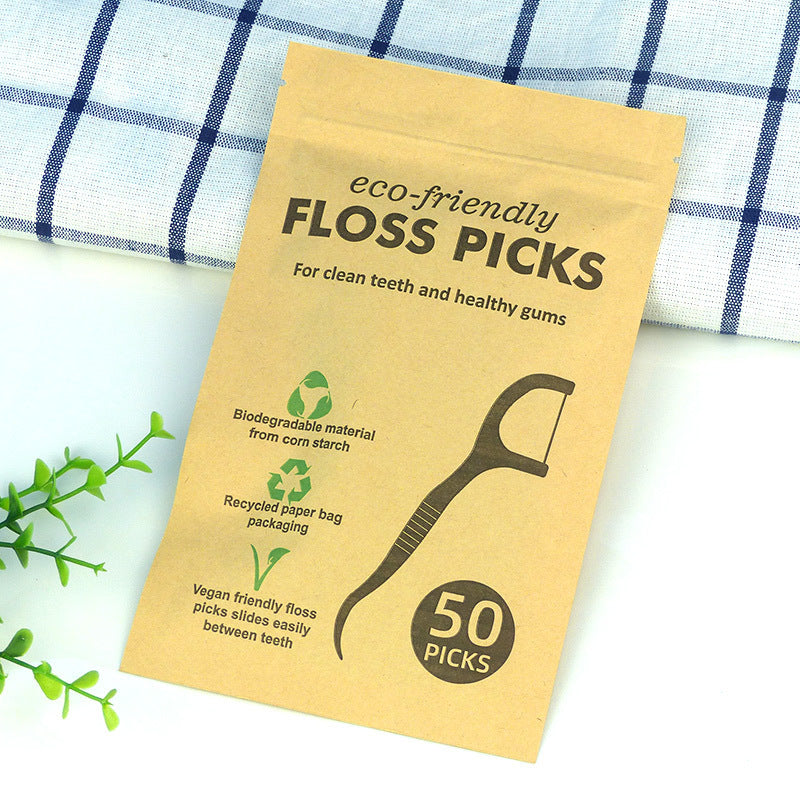 Floss Like You Care — about your smile and the planet.
