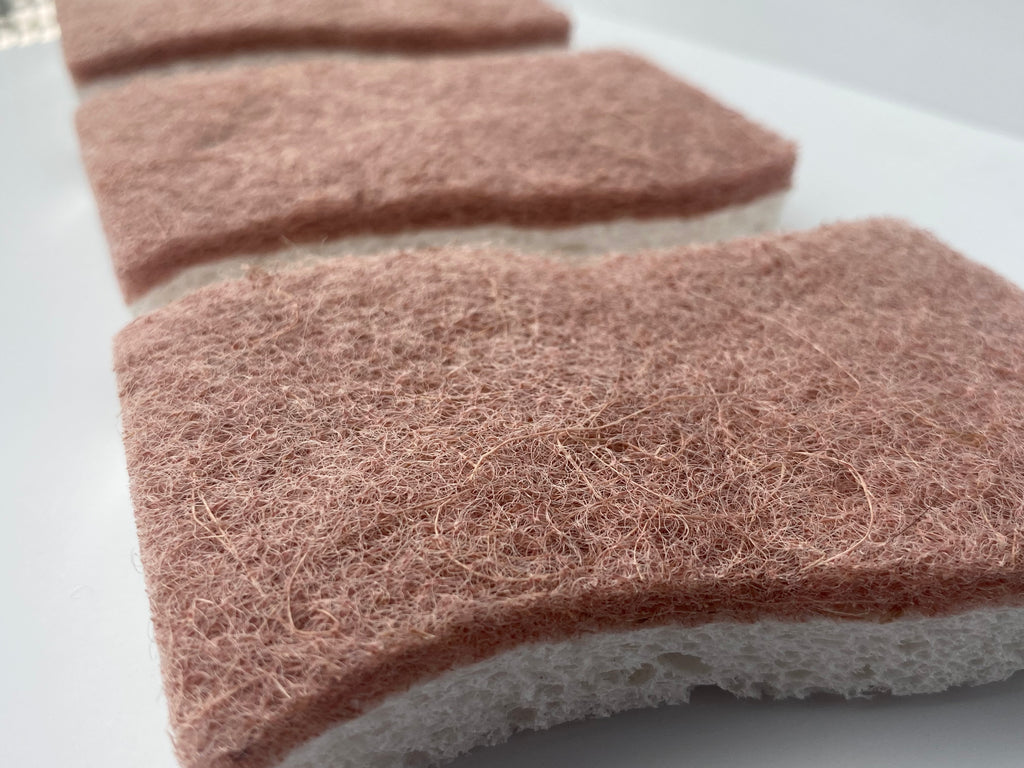 Eco-Sponges — Tough on grime, zero microplastics.