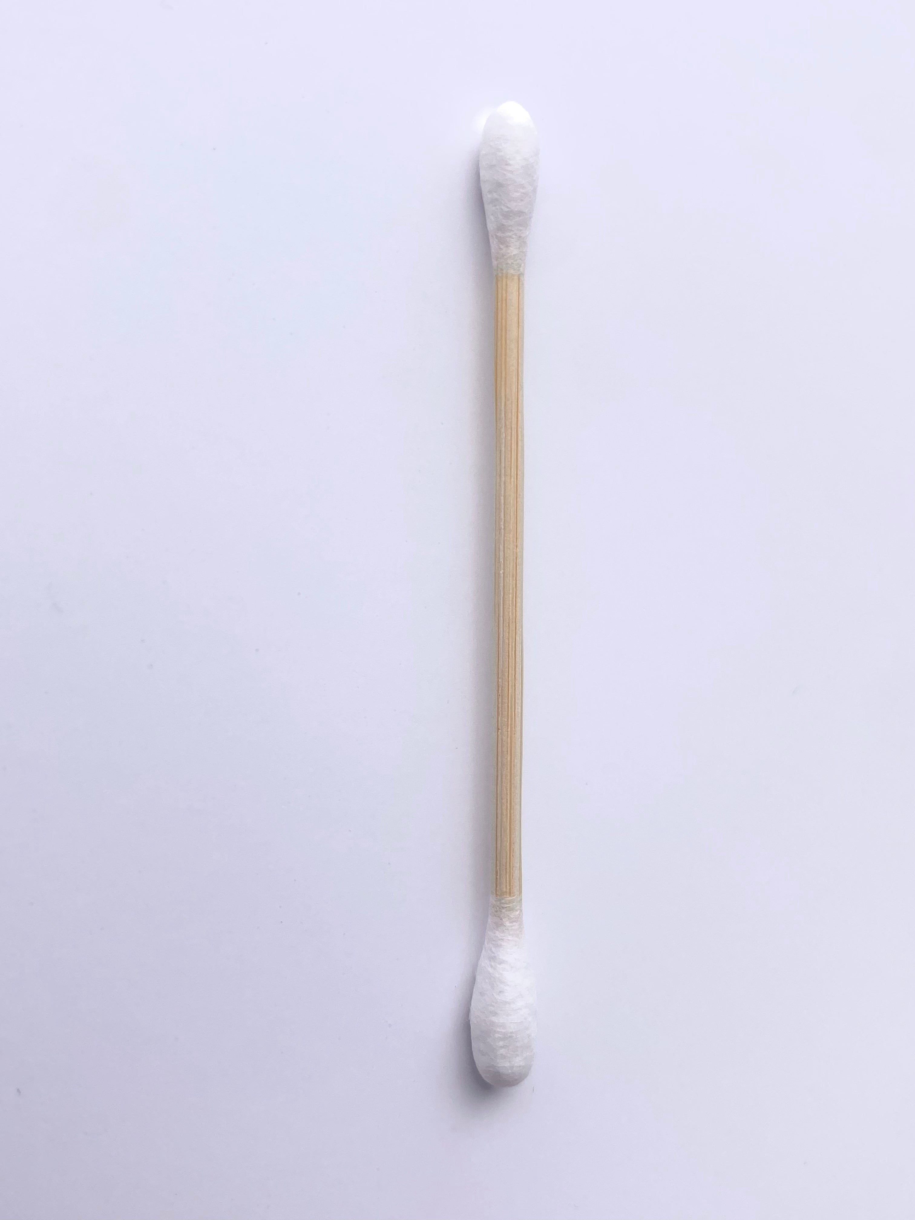 Eco Cotton Swabs — 100% plastic-free softness.