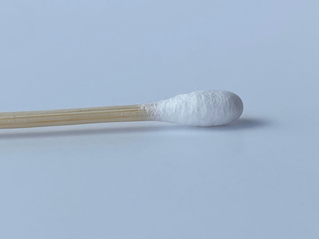 Eco Cotton Swabs — 100% plastic-free softness.
